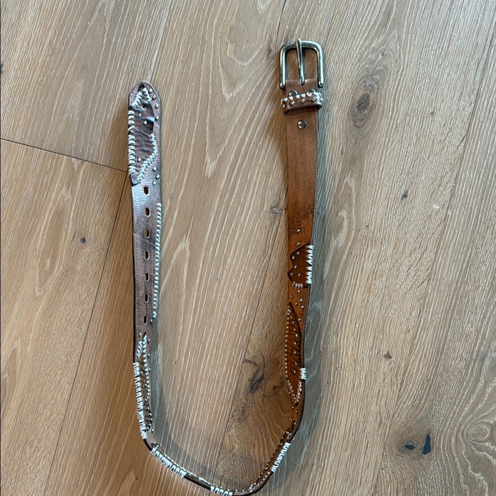 Leather Island Bill Lavin Leather Belt